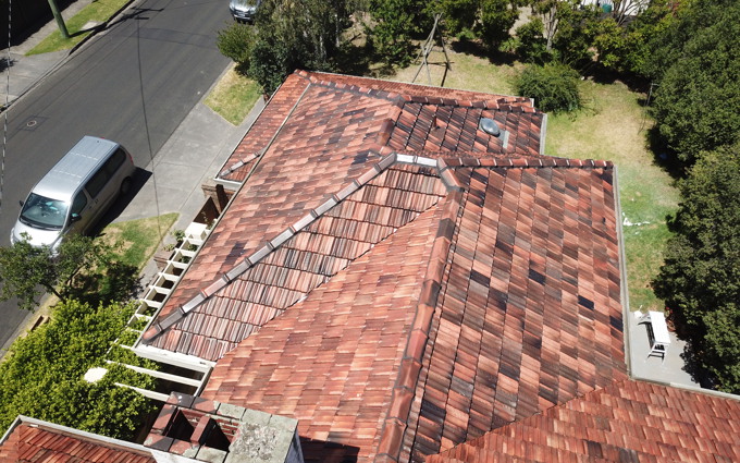 simple roof restoration